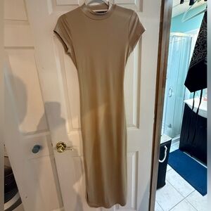 Elegant Tan long Dress